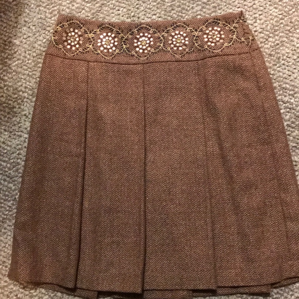 Loft wool skirt